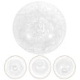 thumbnail image 2 of Clear Glass Globe Lampshade Decorative Lamp Shade Modern Ceiling Light Cover Replacement for Pendant Hanging Bulb, 2 of 6