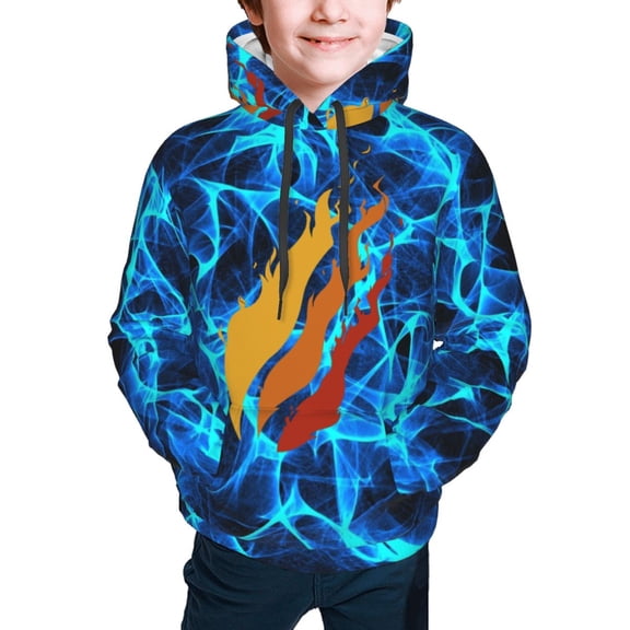 Preston-playz Kids' Hoodie 3d Print Sweatshirt Soft Pullover Hooded With Big Pockets For Boys Or Girls Small