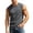 Dark Gray, variant on Mens Tank Tops Casual Fashion Sleeveless Crew Neck Shirts with Pocket Solid Color Vintage Texture Tops with Pocket