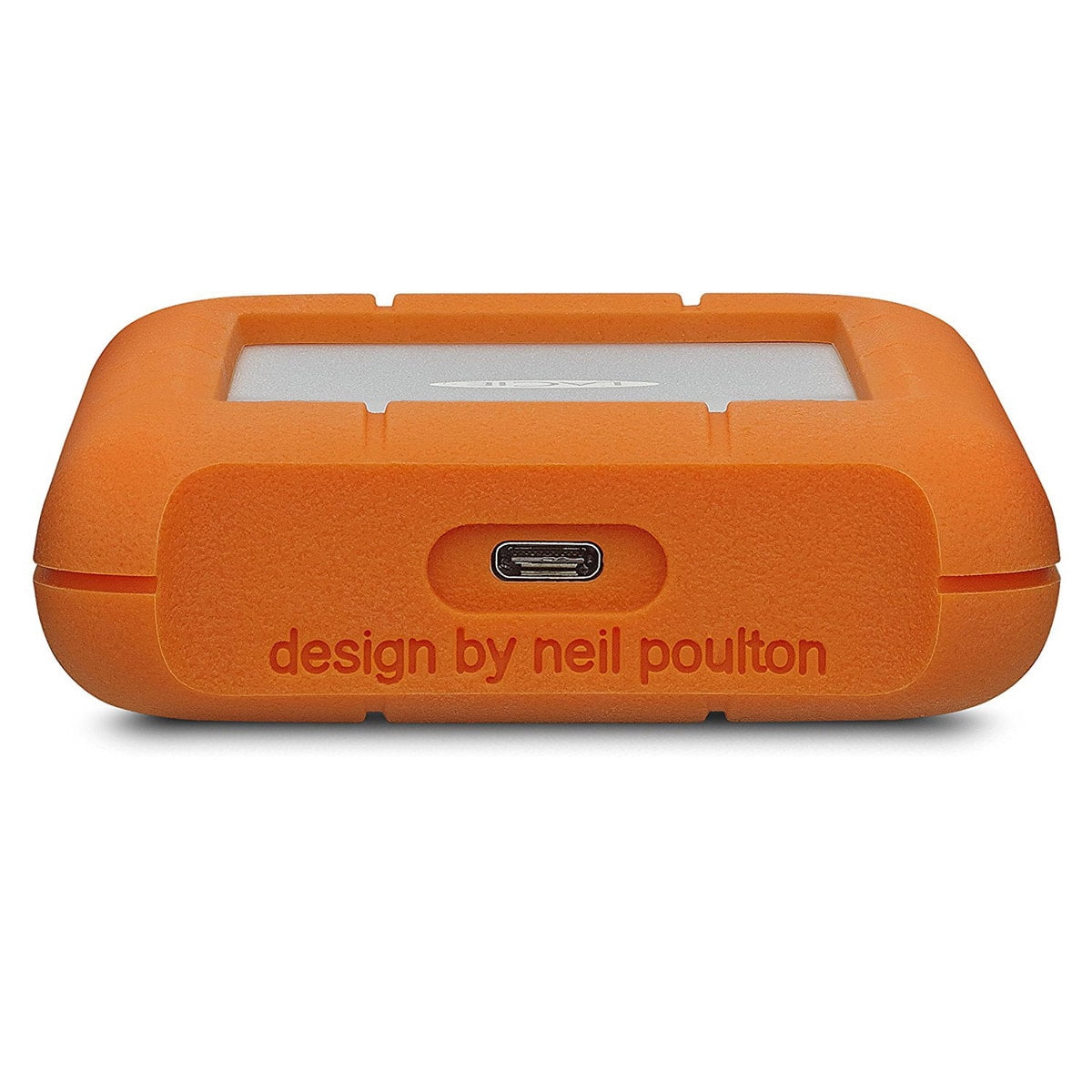 LaCie 4TB Rugged USB 3.0 Type-C Portable External Hard Drive HHD (STFR4000800) with Slinger Hard Drive Case, Includes 1 Month Adobe CC