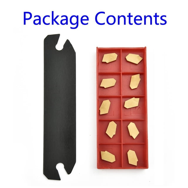 Ruibeauty SPB26-3 26mm Parting Grooving Cut-Off Tool Holder w/ 10pcs GTN-3 SP300 Inserts
