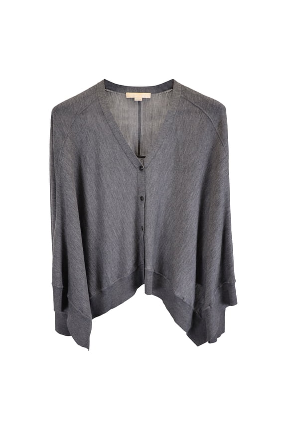 Pre-Owned Alexander Wang Dolman Sleeve Cardigan in Grey Wool