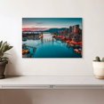 thumbnail image 2 of Elephant Stock Vancouver Waterfront Skyline Wall Art - Horizontal Canvas Wall Art - Living Room Wall Decor - Places Canvas - Teal And Gray Decor - 12" x 8", 2 of 8