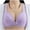 Purple, variant on True Bra Women Seamless Bra Feature V-Neck Training Bra Style W-1321 Gray 36