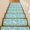 Green, variant on Teal Leaf Stair Treads Non Slip for Steps Tropical Country Watercolor Jungle Botanical Leaves 7 Pcs Reusable Adhesive Stair Runner Mats for Dogs Elders Carpet Treads Rugs for Staircase 8x30 In