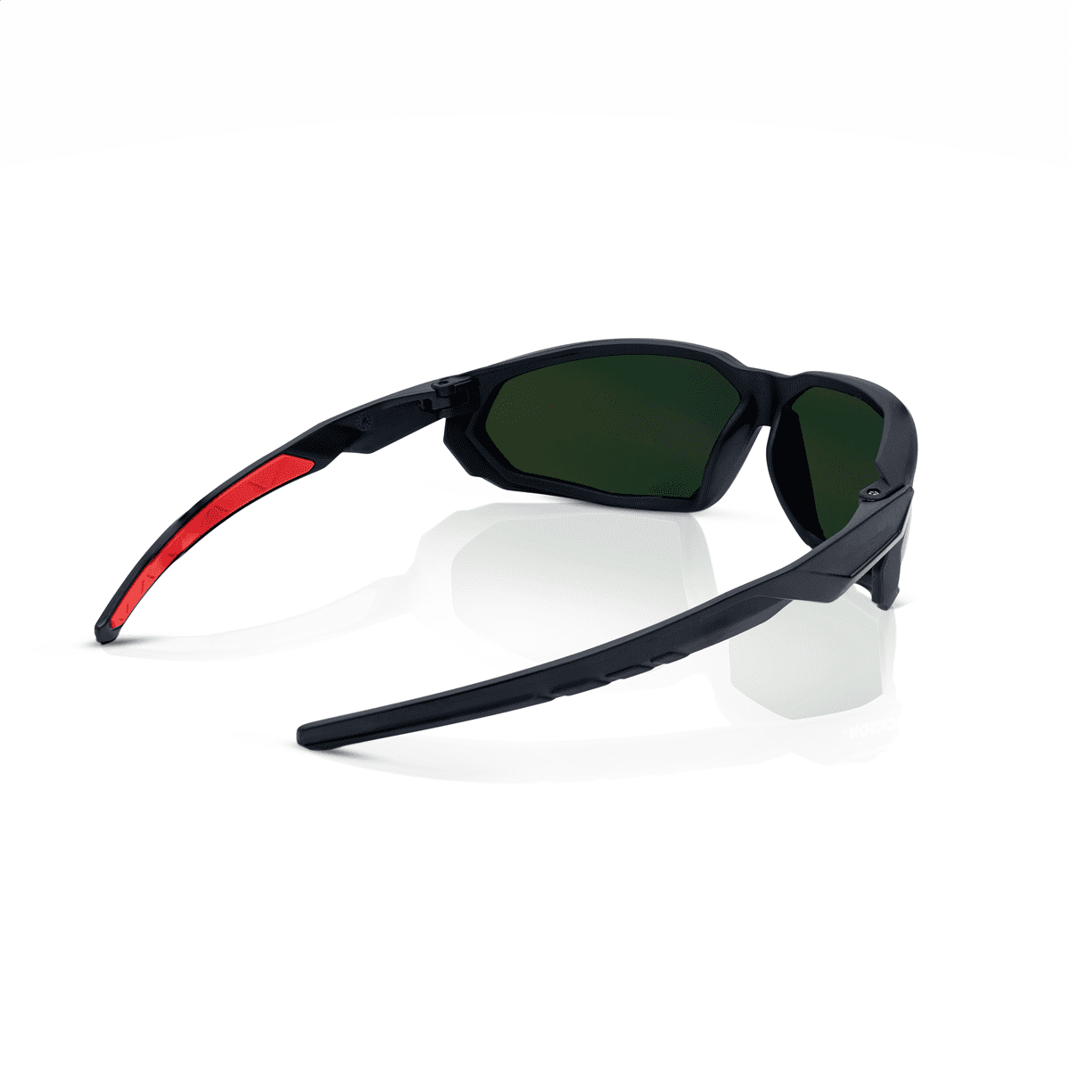 Jackson Safety Safety Glasses - HyperGuard F-Series - Shade 5.0 IR Lens - Black Full Frame - STA-CLEAR Anti-Fog