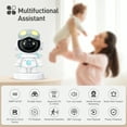 thumbnail image 2 of GPED Indoor Pan/Tilt Smart Security Camera, 2K HD Pet Camera, Super IR Night Vision, Motion Detection for Baby and Pet Monitor, Cloud & SD Card Storage, Supported 5G & 2.4GHz, 2 of 6