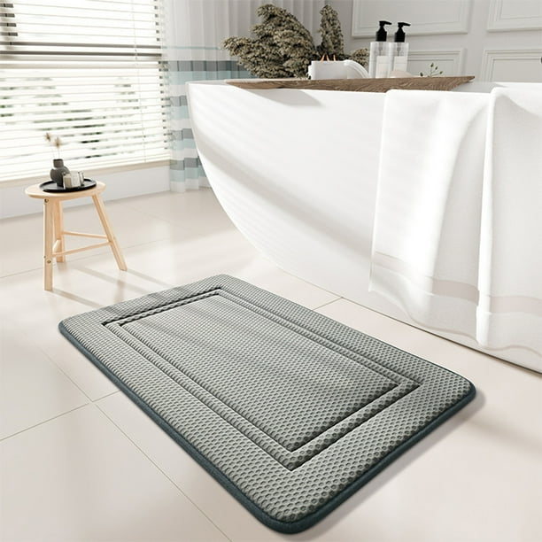 Alfombras de baño, tapete de baño, alfombra de área, alfombras para sala de estar, alfombra de baño, tapete antideslizante, tapete absorbente, tapete de entrada, tapete antideslizante para pies, alfom