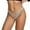 Khaki, variant on Women's Fashion Sexy Low Waist Underwear Color Striped Briefs Underwear Women Panties