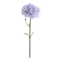 Hiroekza Carnation Artificial Flowers No Fade Fake Flowers 27cm Vibrant Real-Like Carnation for Home Wedding Decoration Party Office Garden Decor Blue