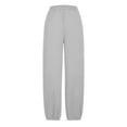 thumbnail image 6 of Womens Joggers Pants with Pockets Casual Sweatpants Lightweight Workout Travel Casual Golf Hiking Pants for Women Gray S, 6 of 7