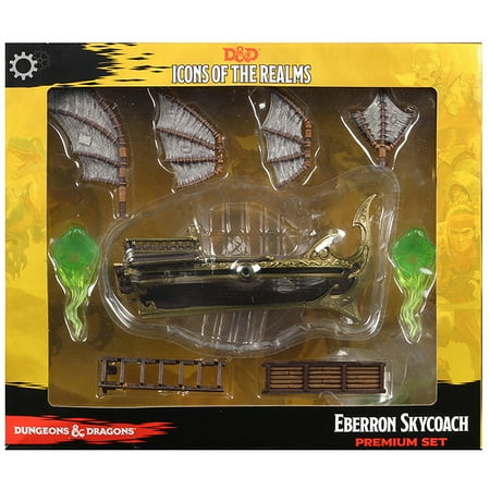 D&D Icons of the Realms: Eberron: Rising From the Last War Premium Set - Skycoach - Miniatures Accessory Set, RPG, Dungeons & Dragons