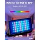 thumbnail image 2 of Lampara Reflector LED RGB De 30W Con Control Para Jardín Y Exteriores, 2 of 10