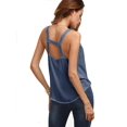 thumbnail image 2 of Women's Deep V Neck Cut Out Back Sleeveless Blouse Tank Top, 2 of 4