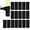 24 Pcs Black, variant on 24PCS Chair Leg Socks High Elastic Floor Protectors Non Slip Chair Leg Feet Socks Covers Furniture Caps Set