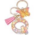 thumbnail image 2 of Letter Keychain,26 Letters A-Z Decorative Letter Keychain,Name Keychain for Women Girls Men Teenager Gift, 2 of 2