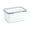 gray, variant on 4-in-1 Produce Saver Containers for Fridge, 6-Piece Set Fruit Storage Box with Removable Colander, Airtight Leak-Proof Lettuce & Berry Keepers, Stackable Vegetable Organizers, BPA-Free