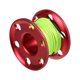 thumbnail image 1 of Greeniant Carrete de alta densidad de 30 m de cuerda, carrete de tecnología de buceo de cueva de aluminio ligero con equipo de accesorios de Deportes acuáticos Rojo, 1 of 6