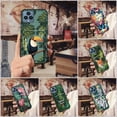 thumbnail image 2 of HBH-Phone Case For TCL T-Mobile Revvl6/T Phone, Full wrap Cute Card bag Fashion Design Cover protective Shockproof Back Cover Graffiti Soft case Cartoon Dirt-resistant TPU Anti-dust, 2 of 9