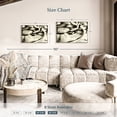 thumbnail image 4 of Elephant Stock Record Player Border Wall Art - Horizontal Canvas Wall Art - Bedroom Wall Decor - Music Canvas - Black And Beige Decor - 30" x 20", 4 of 8