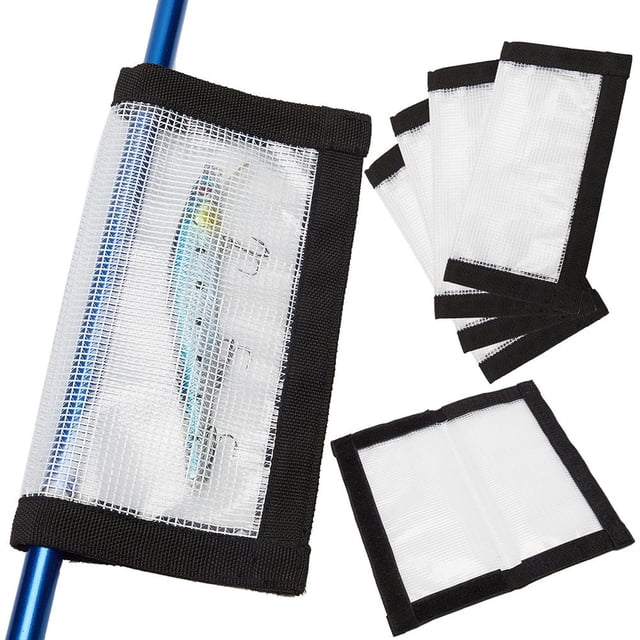 Señuelos De Pesca, Bolsa Para Aparejos De Pesca, Protectores De Almacenamiento De Cebo, Accesorios De Pesca, Envolturas Transparentes De Pvc Para Pesca Al Aire Libre, 4 Uds. qarigey OD013248-00