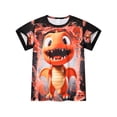 thumbnail image 4 of QEFJNO 3-10Y Kids Boys Pajamas Set 2 PCS Short Sleeve Top and Shorts Pants for Toddler Boys Dinosaur Pjs Summer, 4 of 13