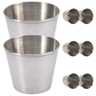 IRONXCO 16 Ounce 18/10 Stainless Steel Pint Cup, Set of 4, Healthy  Unbreakable and Stack-able, Drink…See more IRONXCO 16 Ounce 18/10 Stainless  Steel