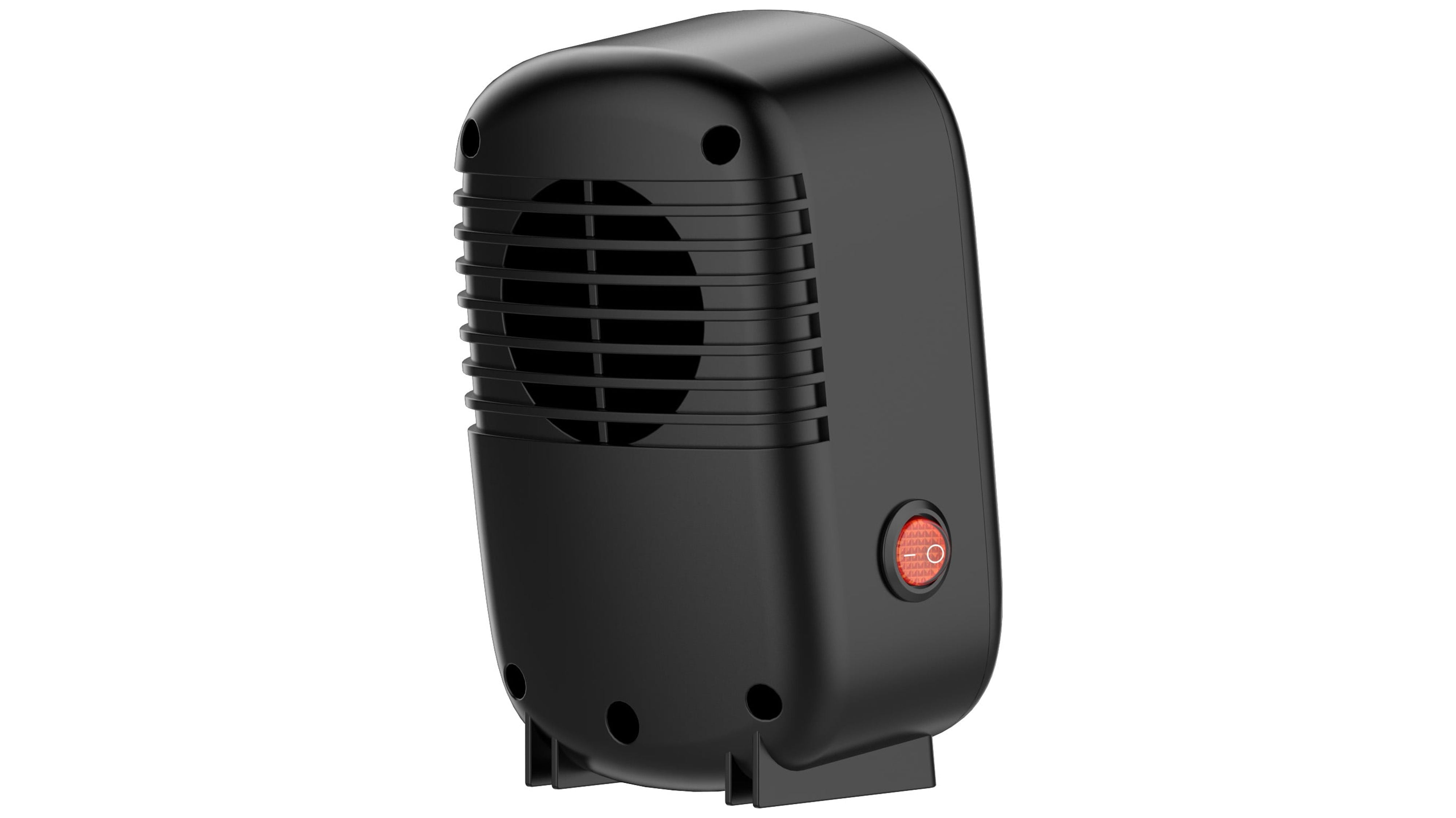 Mainstays Personal Mini Electric Ceramic Heater 400W, Red Sedona 