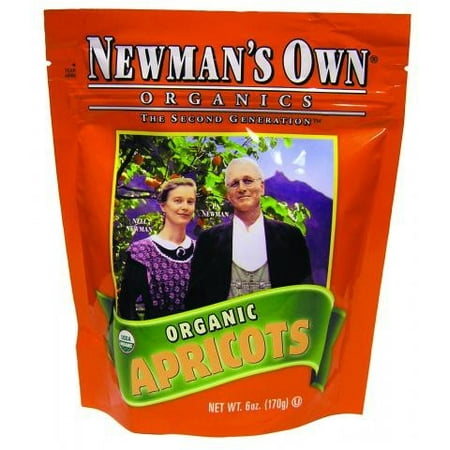 Newman's Own Organics Mediterranean Dried Apricots 6 Ounce -