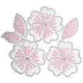 thumbnail image 1 of Raindrops Parche De Hierro En Forma De Flor Con Pedrería Para Decorar Chaquetas Y Bolsas, 1 of 6