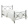 thumbnail image 1 of Beaumont Lane Queen X Metal Bed in Black, 1 of 5