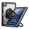 thumbnail image 2 of XYX Case for iPad Air 5th Generation/ iPad Air 4th Generation 10.9 inch with Rotating Stand, Shoulder Strap, 2in1 Shockproof Cover, Transparent, 2 of 7