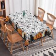 thumbnail image 3 of Tchckioa Halloween Rectangle Tablecloth,52x70 Inch Spider Web Waterproof Table Cloths Decor for Kitchen, 3 of 6