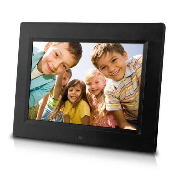 Sungale 8" Digital Photo Frame with Remote, HD Slideshow, Play Music Video,CD802