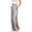 Dark Gray, variant on Striped Post-Surgery Recovery Pants for Women, Side Open Adaptive Clothing with Velcro Closures, Nursing Trousers for Hip & Knee Surgery Care