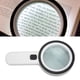 thumbnail image 4 of Lupa De Mano Led Lupa De Lupa De Alta Potencia Con Luz Led 8cm 30X Lupa De Vidrio óptico De Mano Lupa De Alta Potencia Con 12 Luces LED ANGGREK AG1111, 4 of 8