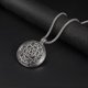 thumbnail image 2 of Solomon Seal Necklace Hexagonal Star 12 Constellation Stainless Steel Vintage Pendant Women Men S Protective Amulet Jewelry--Silver2-Product code 3774 Silver2, 2 of 4