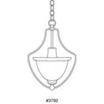 thumbnail image 2 of P3792-09-Progress Lighting-Madison - 1 Light - Bell Shade in Transitional and Traditional style - 9.5 Inches wide by 14.63 Inches high-Brushed Nickel, 2 of 2