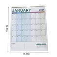 thumbnail image 3 of ​​GiLiling 2026 Wall Calendar with 12x17 Inch Large Format Design​​ | 12-Month January-December Layout with Colorful Hanging Hook for Home Office Display and Family Schedule Management, 3 of 9
