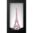 thumbnail image 2 of Navas, Emily 14x24 Black Modern Framed Museum Art Print Titled - Pretty Paris Blush, 2 of 5
