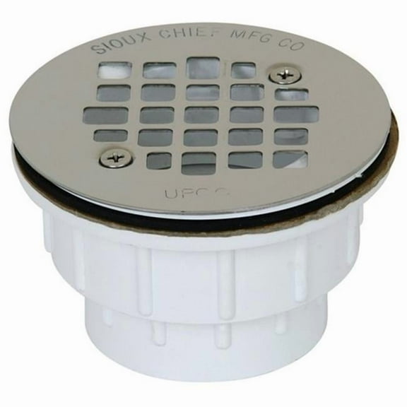 825-2P 2 in. PVC Shower Drain