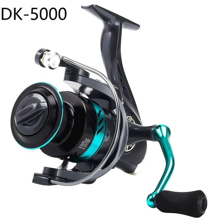 High Speed 5.2:1 Gear Ratio DK 1000-7000 Angling Supplies Luya Accessories Fishing  Reel Baitcasting Reels Drag Fish Wheels DK 5000 