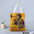 thumbnail image 2 of Self-Reliance Movie Bolso de tela con estampado de lienzo para mujer, bolsa de compras reutilizable y estética, con cremallera interior, regalo para mujer,40*40cm., 2 of 6