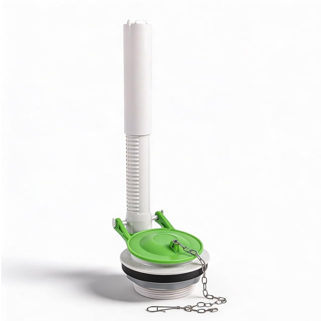 Válvula de descarga de inodoro HIGHCRAFT de 3 pulgadas ajustable que ahorra agua