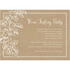 Vineyard Leaves Standard Party Invite
