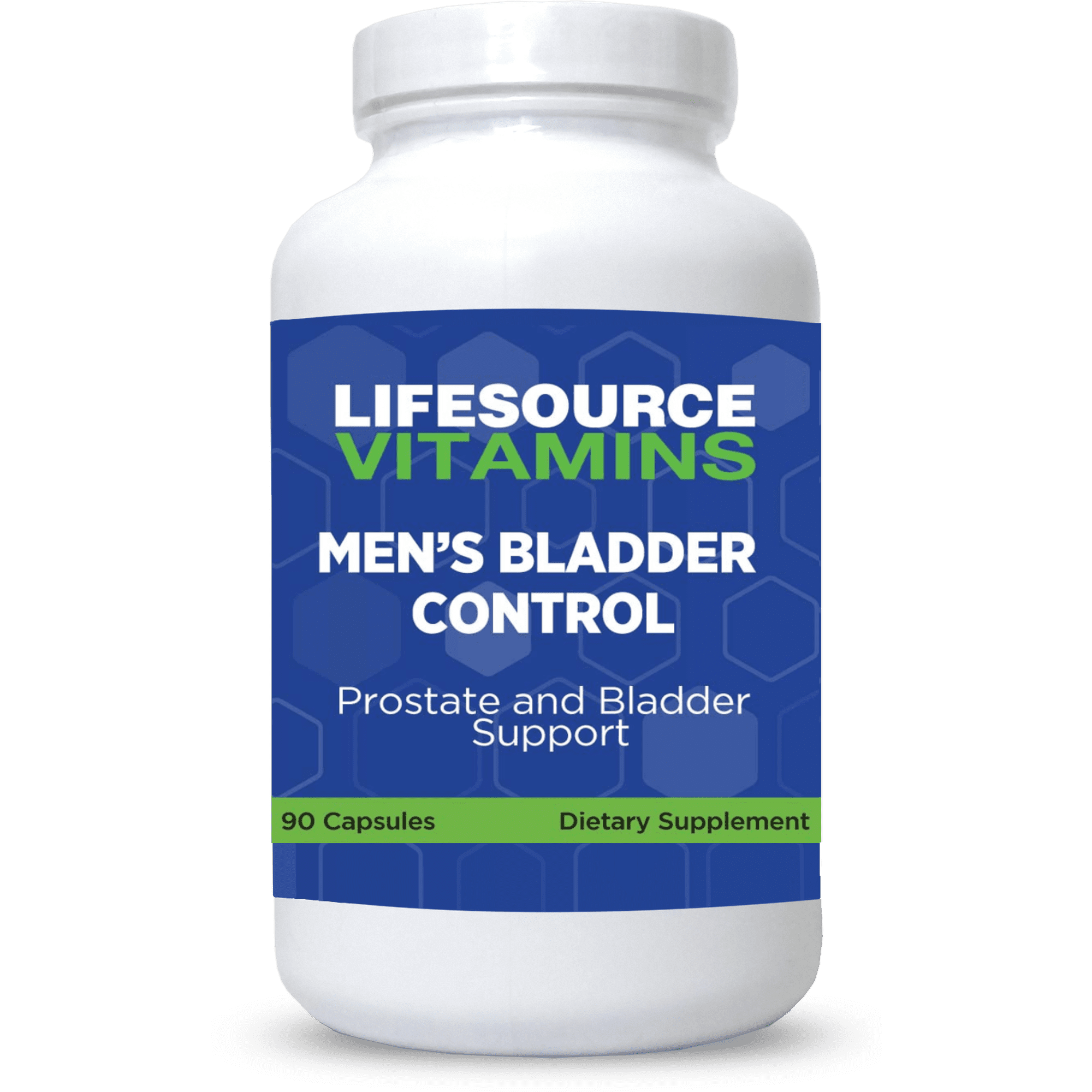 LifeSource Vitamins Men's Bladder Support & Prostate Supplement with Saw Palmetto, 90 Capsules