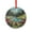 Pattern-1, variant on Pineapple Plays Well with Others Glass Christmas Ornament Tropical Pineapple Fruit Crystal Glass Christmas Decor with Holiday Design Gifts for Women