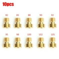thumbnail image 1 of 10Set Round Head Main Jet 5Mm 82-105 For Gy6 Motorcycle Scooter Carburetor Pz19, 1 of 8