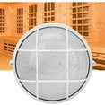 thumbnail image 1 of SHINING HOUSE Lampe de Sauna Anti-Explosion Anti-Haute Température Anti-Humidité Ronde Accessoire pour Sauna Fil E27, 17.58.2cm, 1 of 5