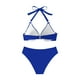 thumbnail image 5 of Traje de baño para mujer, bikini de tirantes sin espalda de color liso para mujer, trajes de baño para mujer, conjuntos de bikini para mujer, trajes de baño de bikini para mujer, 5 of 7